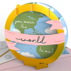 Lovepop Valentine'S Day 2/14|Her|You Mean the World to Me Thoughtful Pop-Up Card
