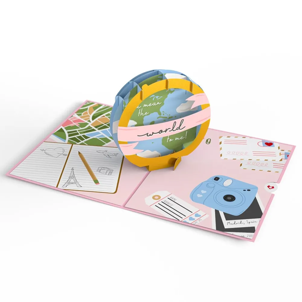Lovepop Valentine'S Day 2/14|Her|You Mean the World to Me Thoughtful Pop-Up Card