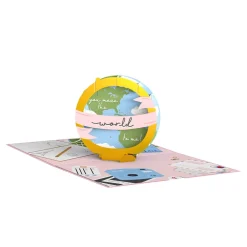 Lovepop Valentine'S Day 2/14|Her|You Mean the World to Me Thoughtful Pop-Up Card