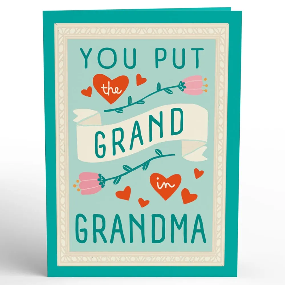 Lovepop Mother'S Day 5/11|Grandparents' Day 9/7|You Put the Grand in Grandma Pop-Up Card