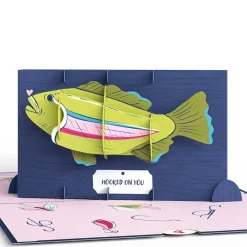 Lovepop Greeting Cards|Valentine'S Day 2/14|You’re a Reel Catch Fish Pop-Up Card