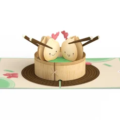 Lovepop Greeting Cards|Valentine'S Day 2/14|You're All That and Dim Sum Pop-Up Card