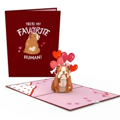 Lovepop Greeting Cards|Anniversary|You’re My Favorite Human Pop-Up Card