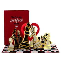 Lovepop Valentine'S Day 2/14|Her|You're My Perfect Mate Cute Valentine's Day Pop-Up Card
