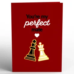 Lovepop Valentine'S Day 2/14|Her|You're My Perfect Mate Cute Valentine's Day Pop-Up Card