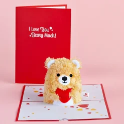 Lovepop Plushpop|Anniversary|You're The Beary Best' Plushpop Card