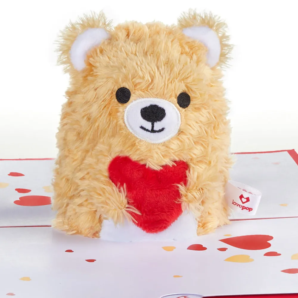 Lovepop Plushpop|Anniversary|You're The Beary Best' Plushpop Card