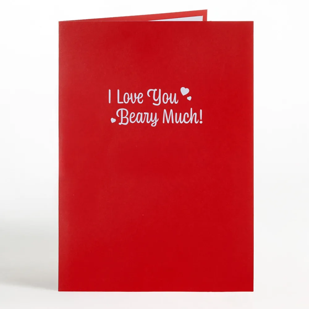 Lovepop Plushpop|Anniversary|You're The Beary Best' Plushpop Card