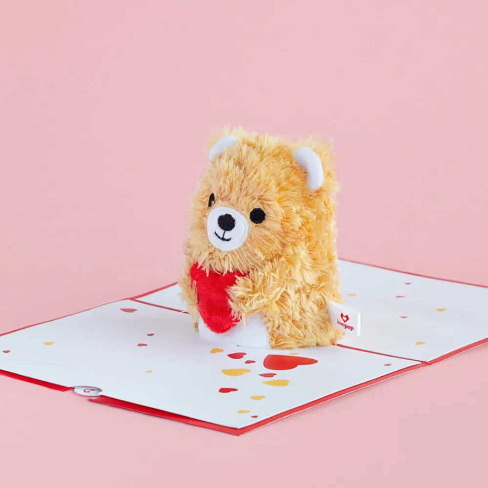 Lovepop Plushpop|Anniversary|You're The Beary Best' Plushpop Card