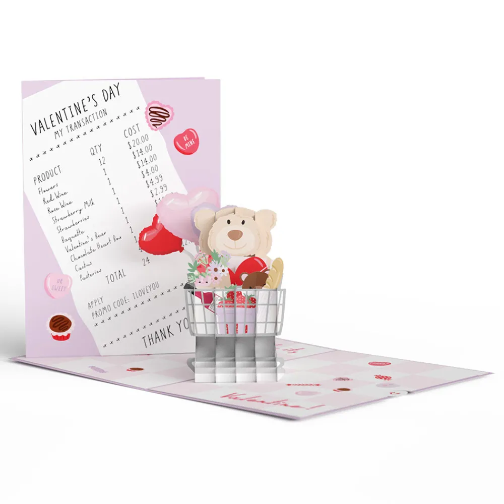 Lovepop Greeting Cards|Valentine'S Day 2/14|You're Worth it Valentine Pop-Up Card